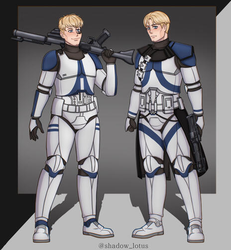 StarWars Duo OC Art Commissioned by Austin